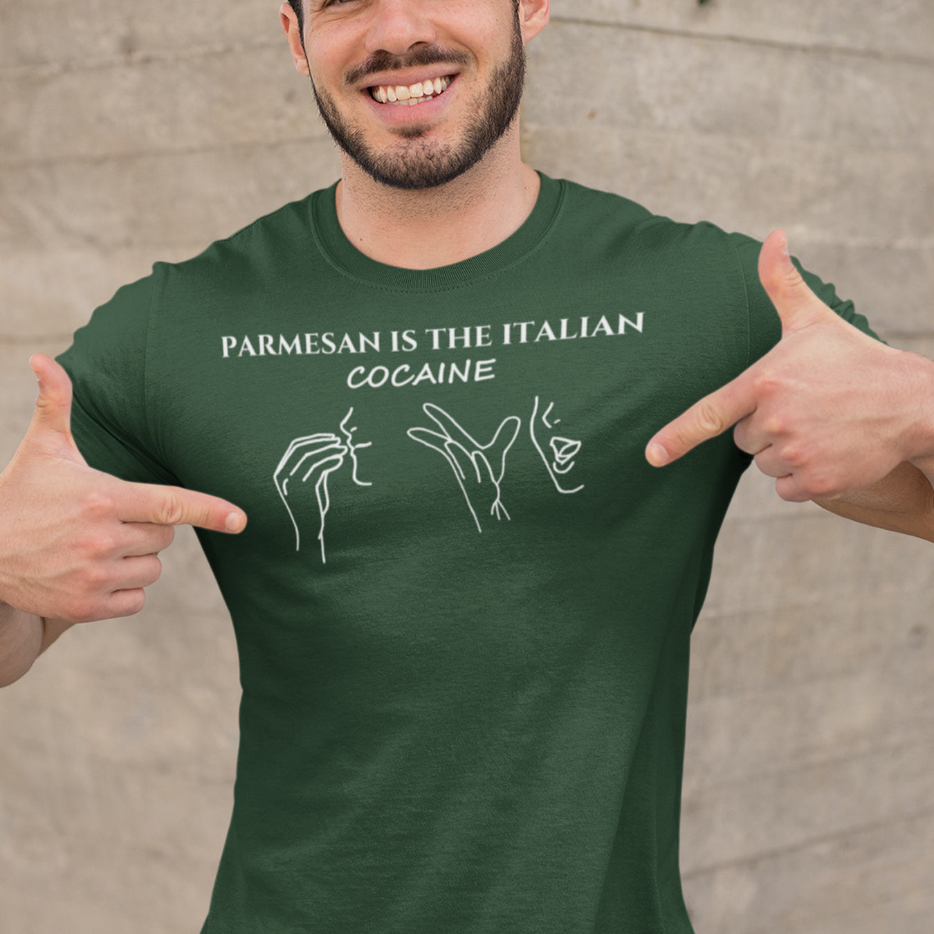 Parmesan is the Italian cocaine T-Shirt