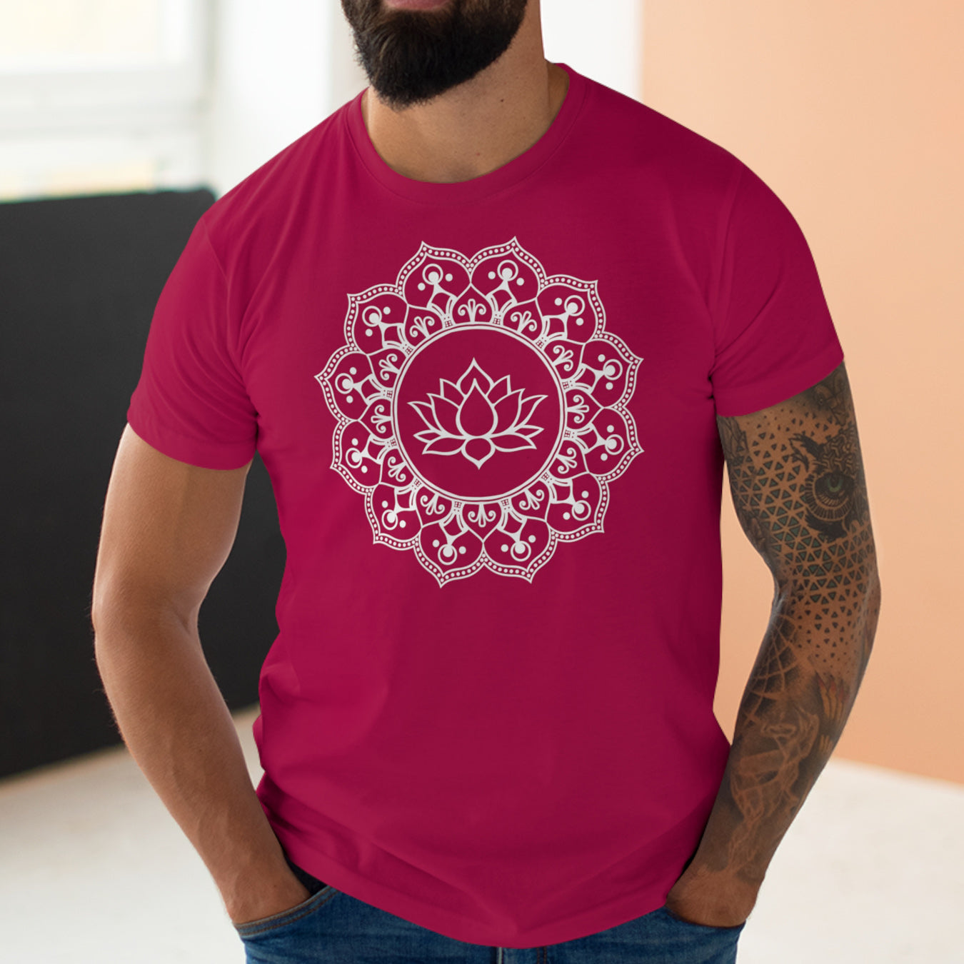 Lotus Mandala Yoga T-Shirt