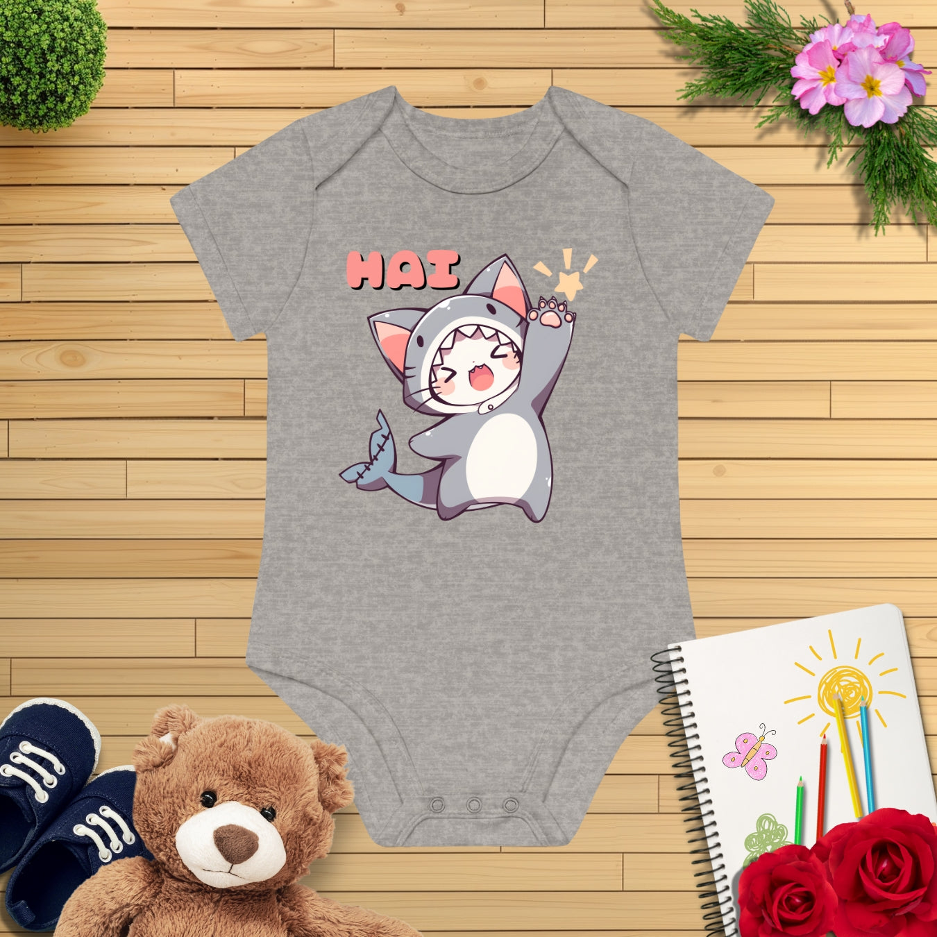 Hai Kitten Kurzarm Body