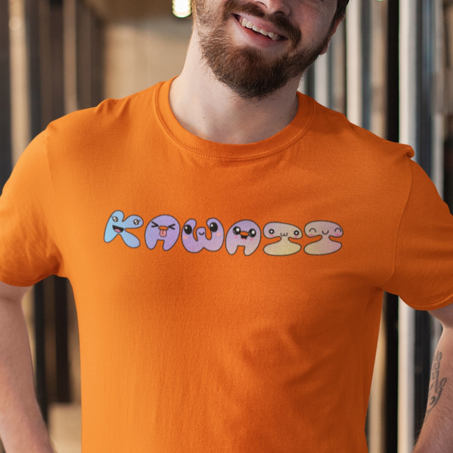 Kawaii Schriftzug T-Shirt