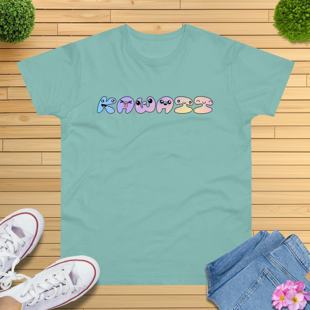 Kawaii Schriftzug T-Shirt
