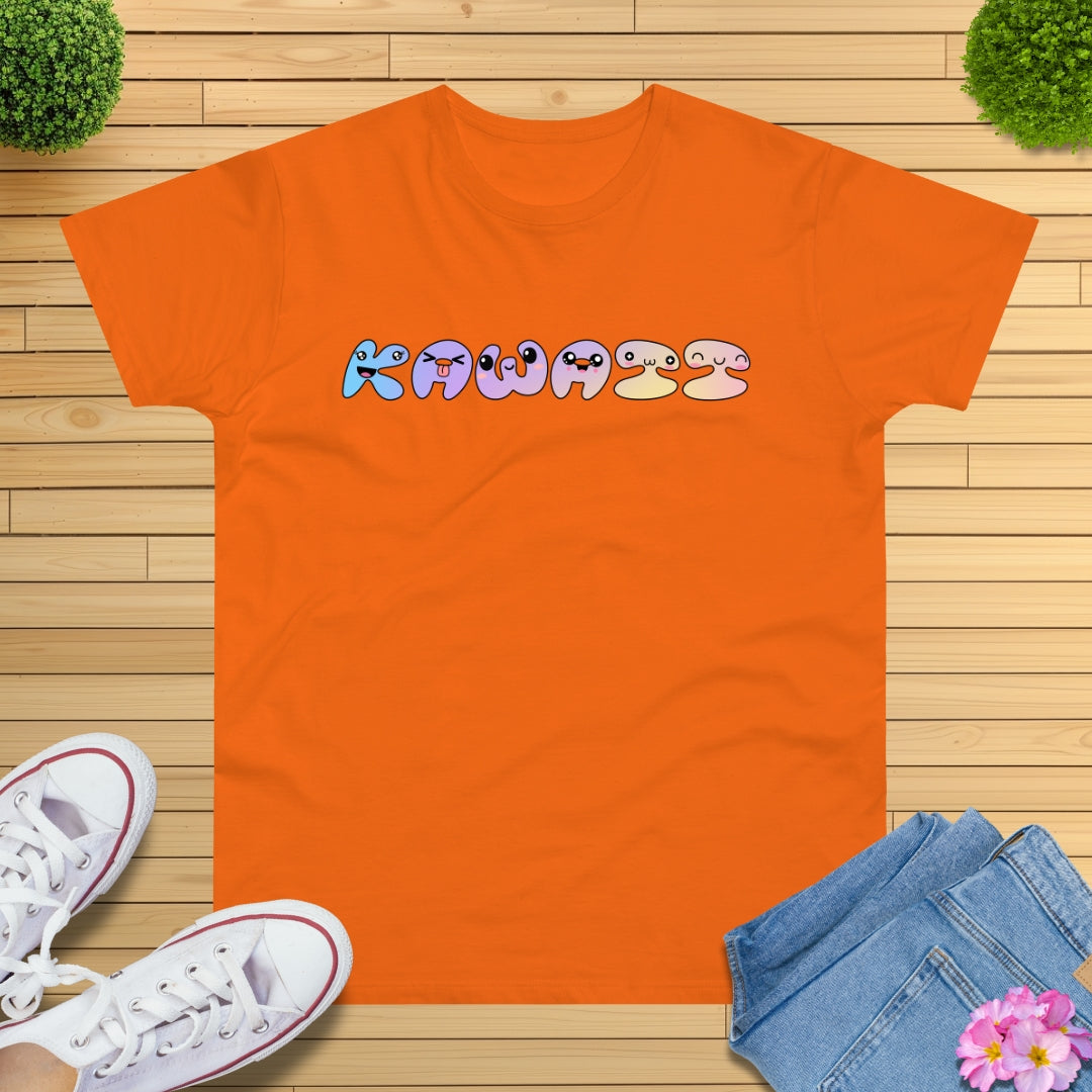 Kawaii Schriftzug T-Shirt