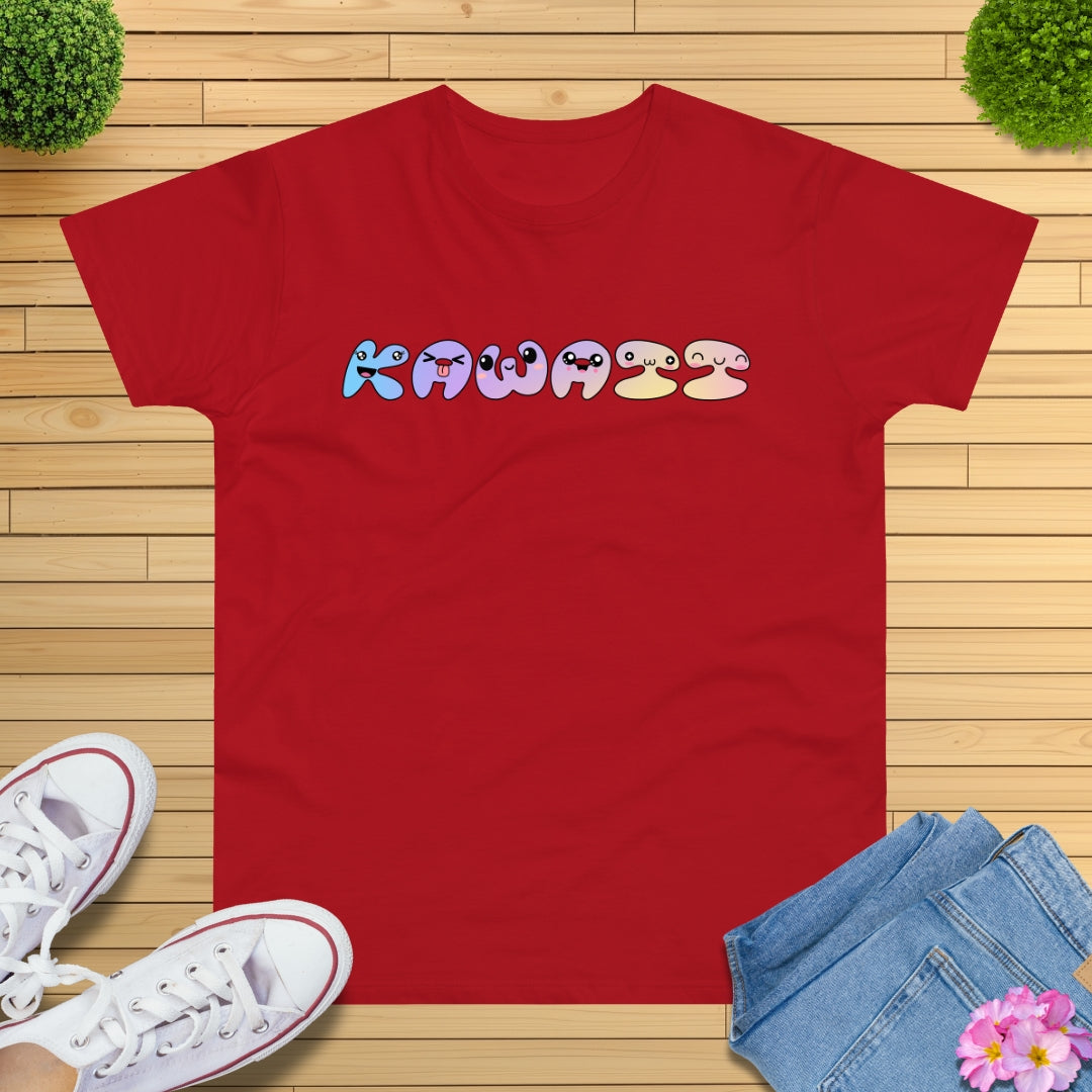 Kawaii Schriftzug T-Shirt
