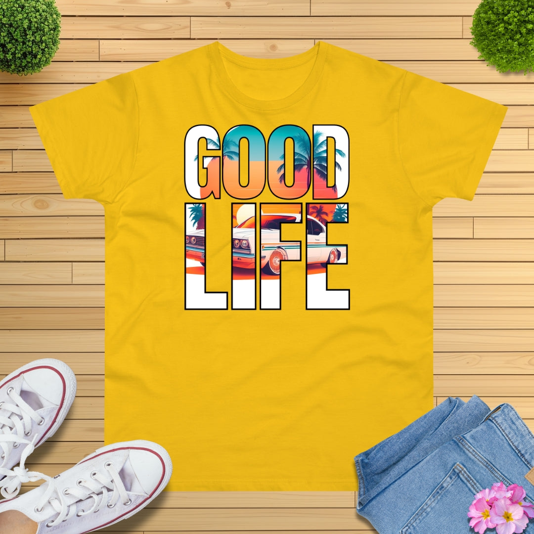 Good Life Oldtimer Sunset T-Shirt