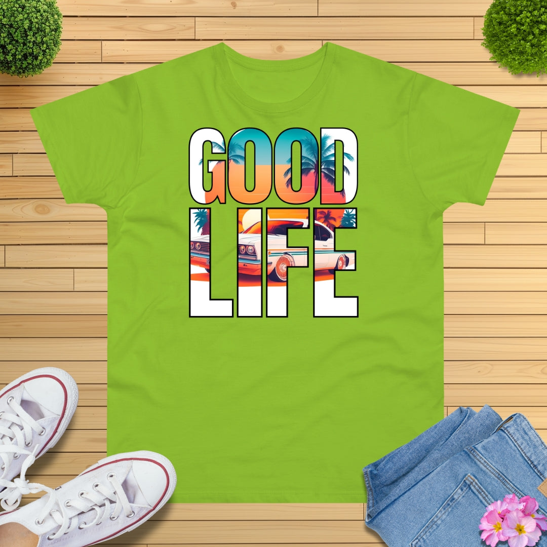 Good Life Oldtimer Sunset T-Shirt