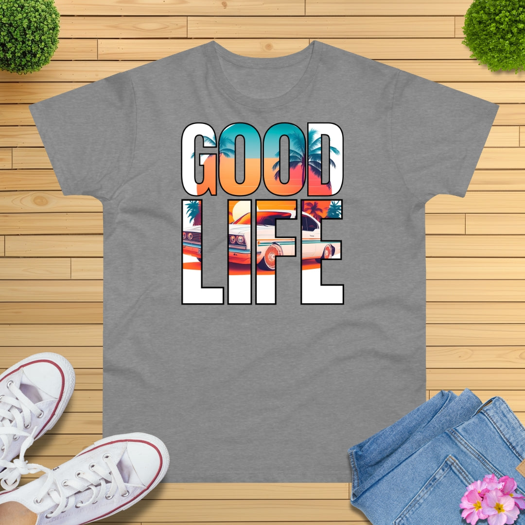 Good Life Oldtimer Sunset T-Shirt