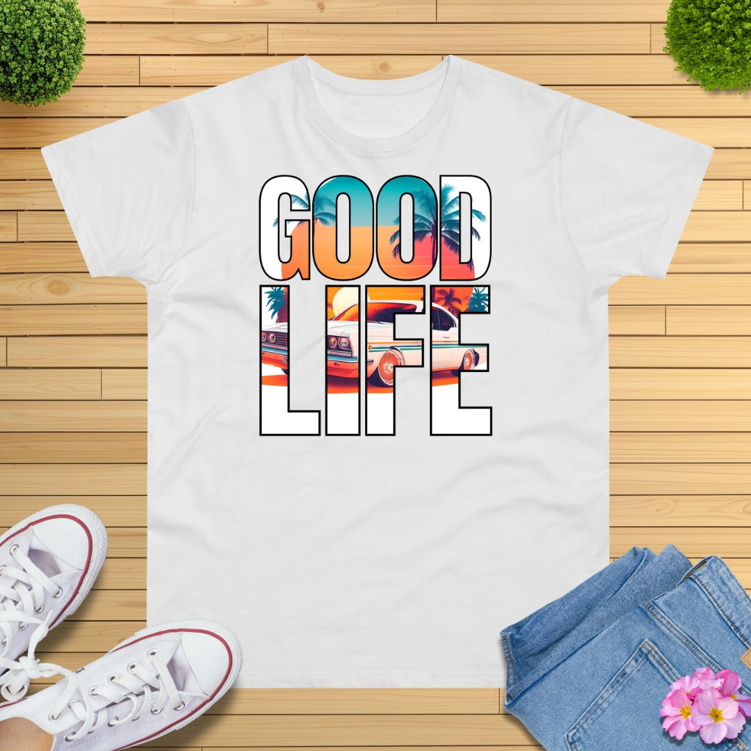 Good Life Oldtimer Sunset T-Shirt