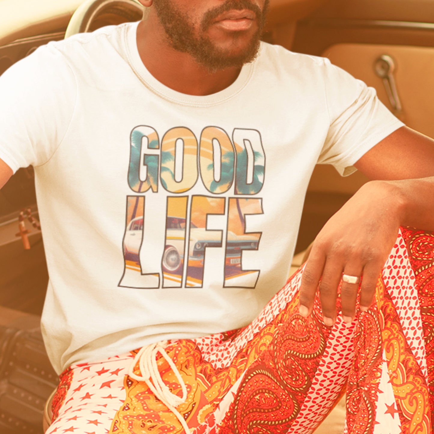 Good Life Oldtimer Sunrise T-Shirt