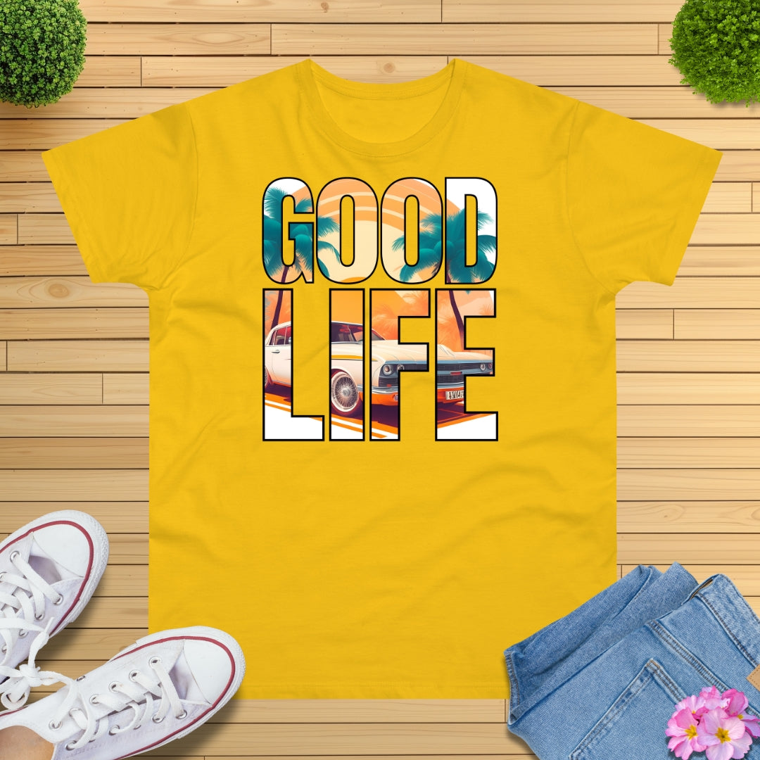 Good Life Oldtimer Sunrise T-Shirt