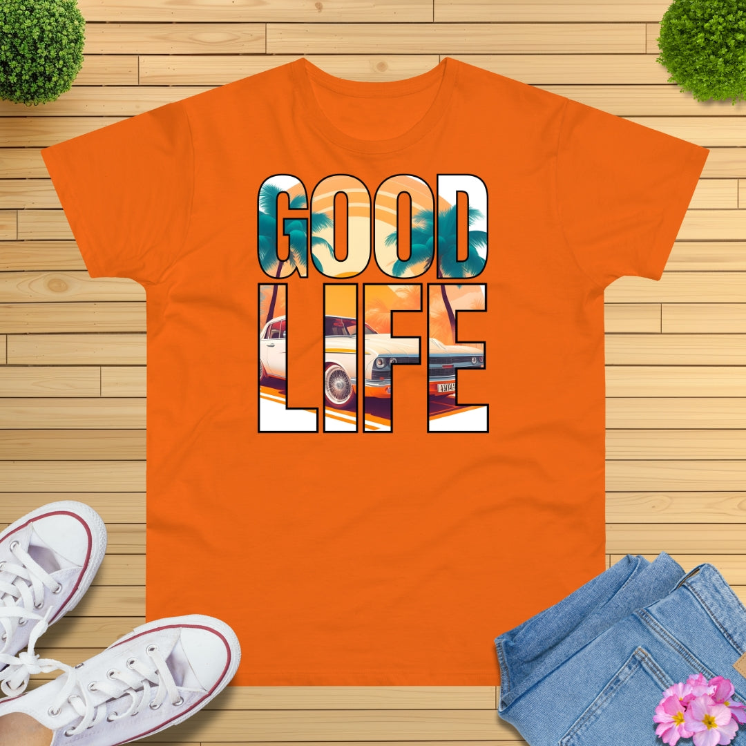 Good Life Oldtimer Sunrise T-Shirt