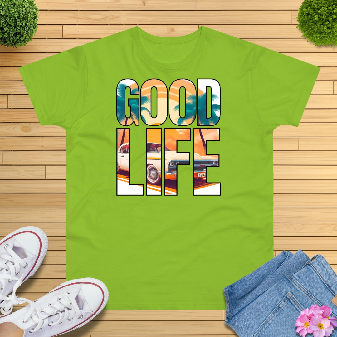 Good Life Oldtimer Sunrise T-Shirt