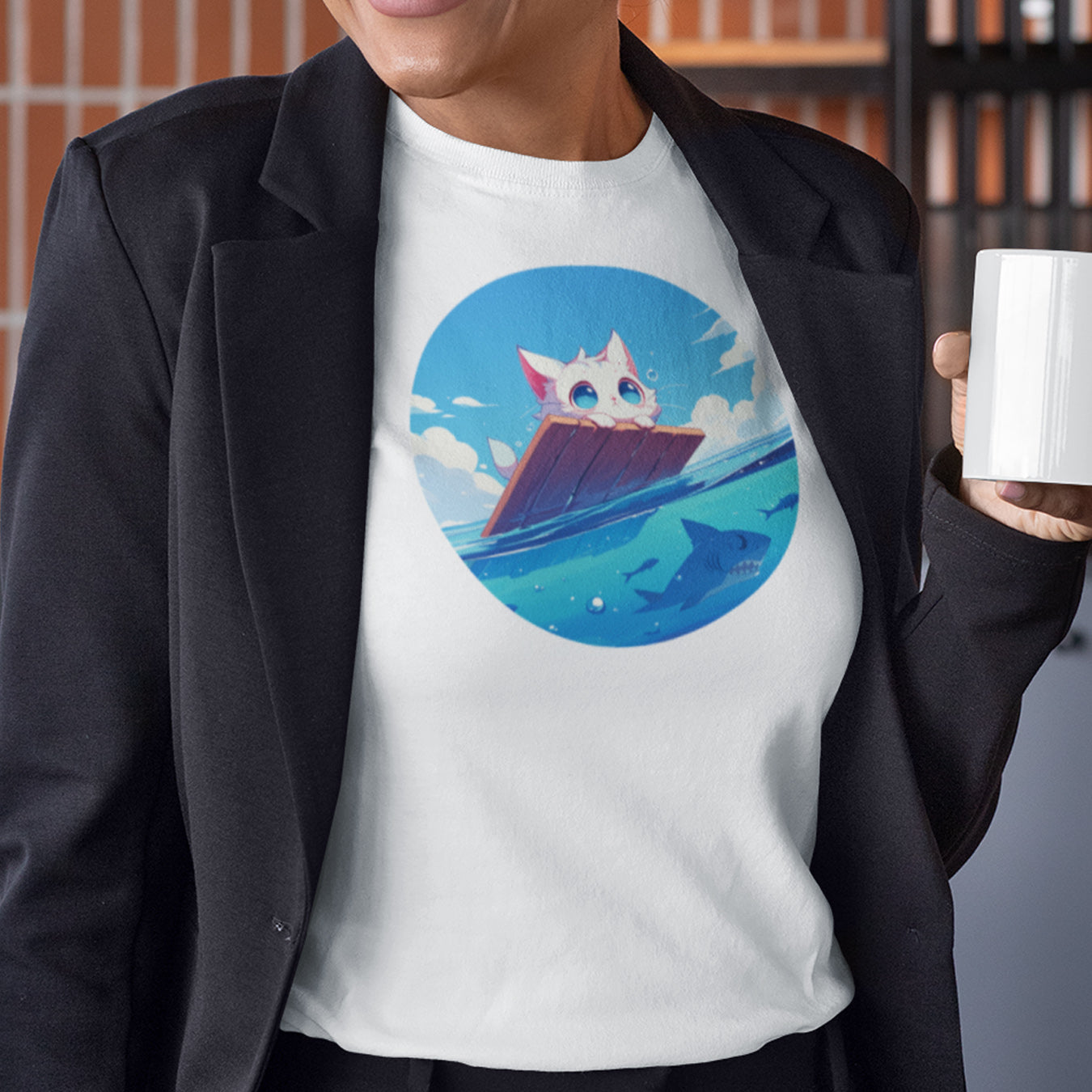 Meer Katze T-Shirt