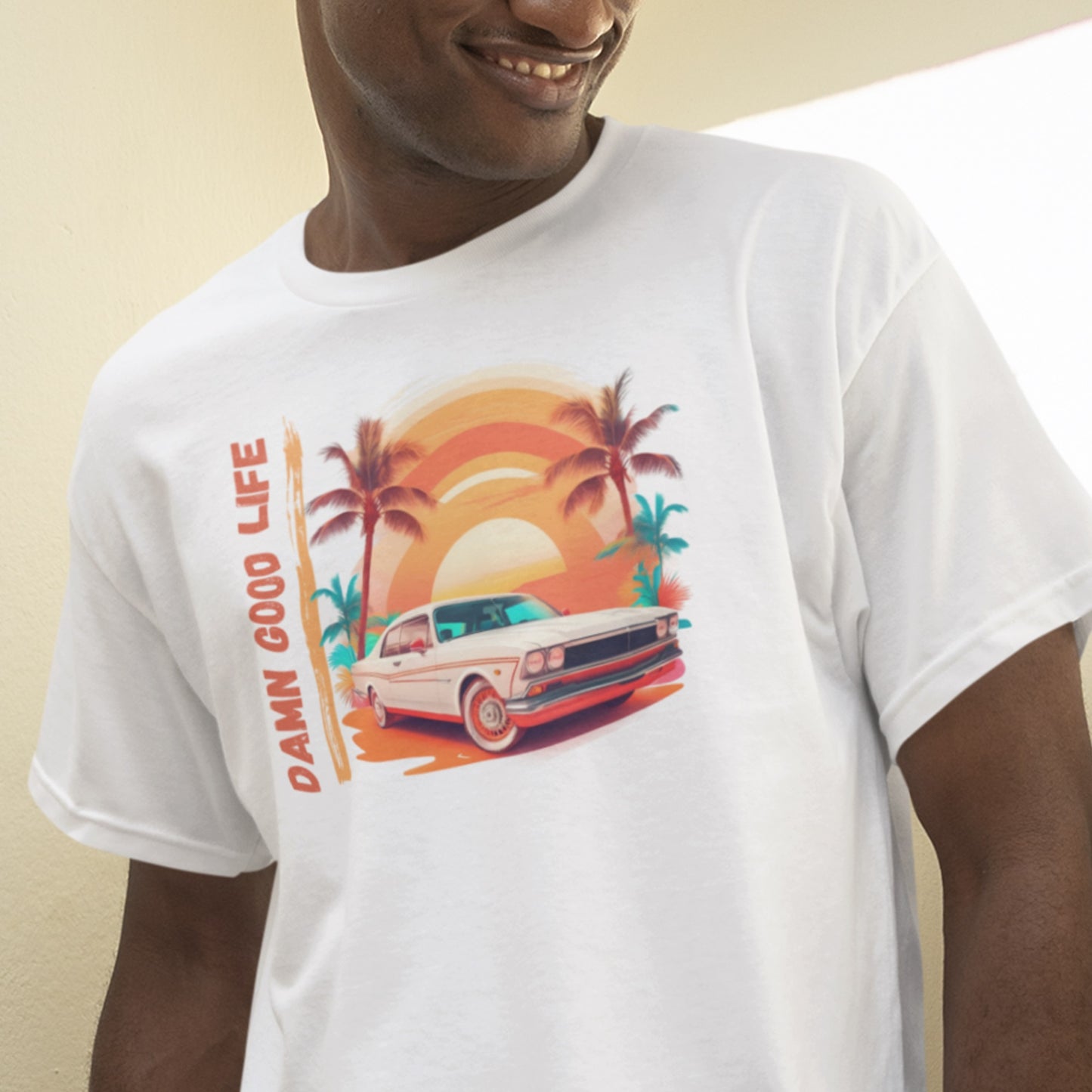 Damn Good Life Oldtimer T-Shirt