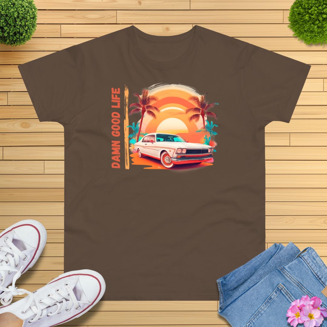 Damn Good Life Oldtimer T-Shirt