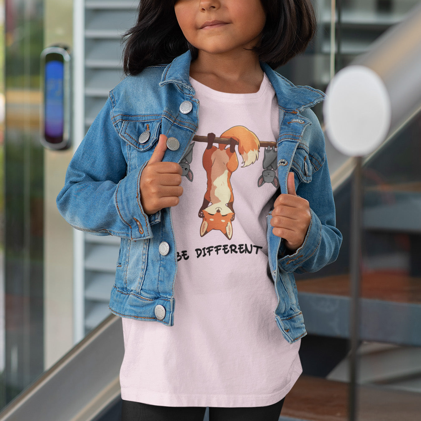Fuchs be different Kinder T-Shirt