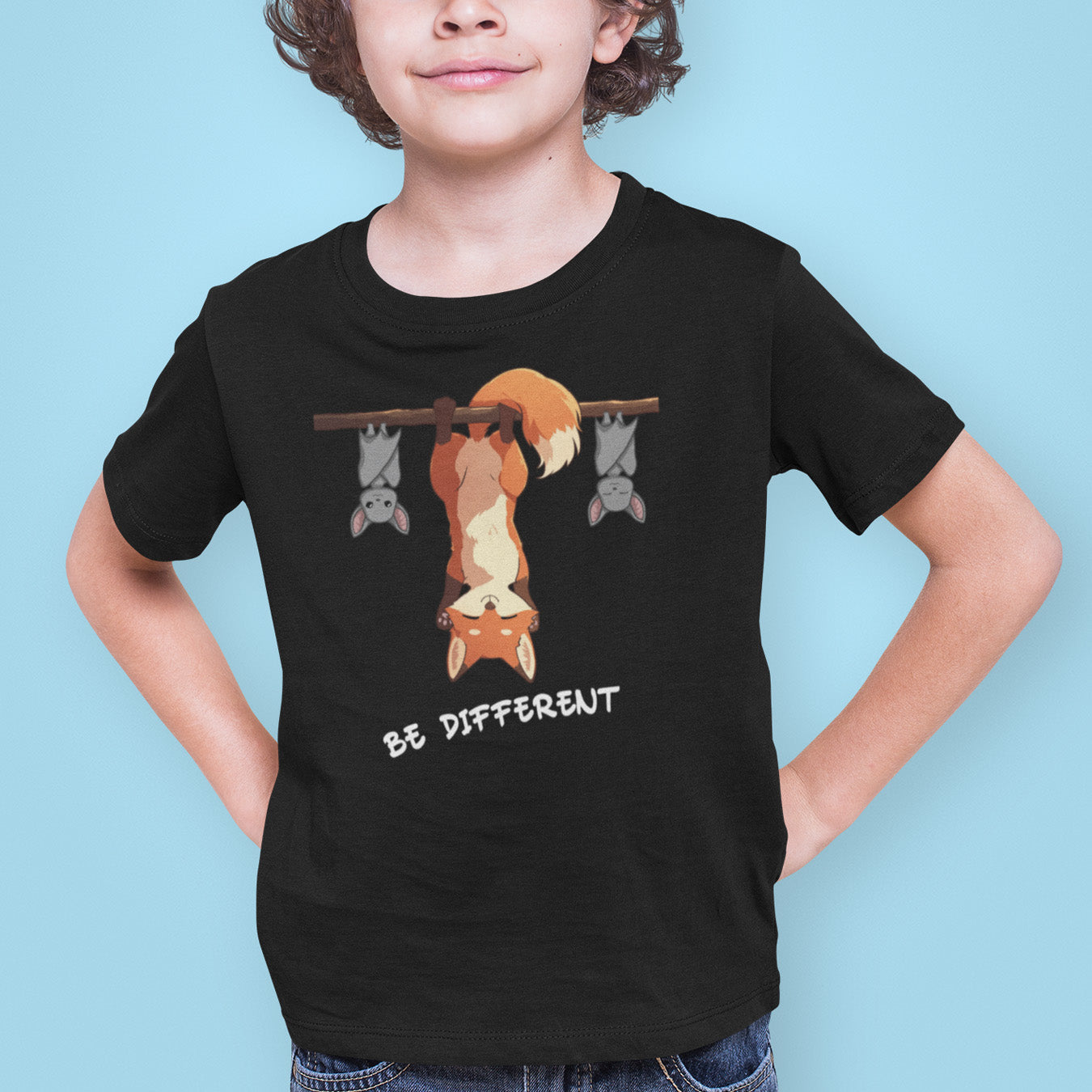 Fuchs be different Kinder T-Shirt