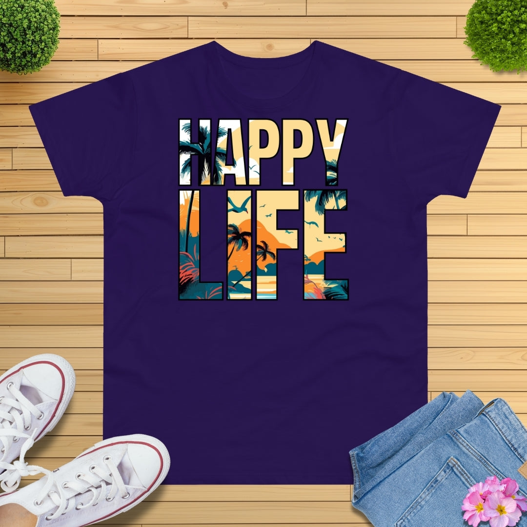 Happy Life Strand T-Shirt