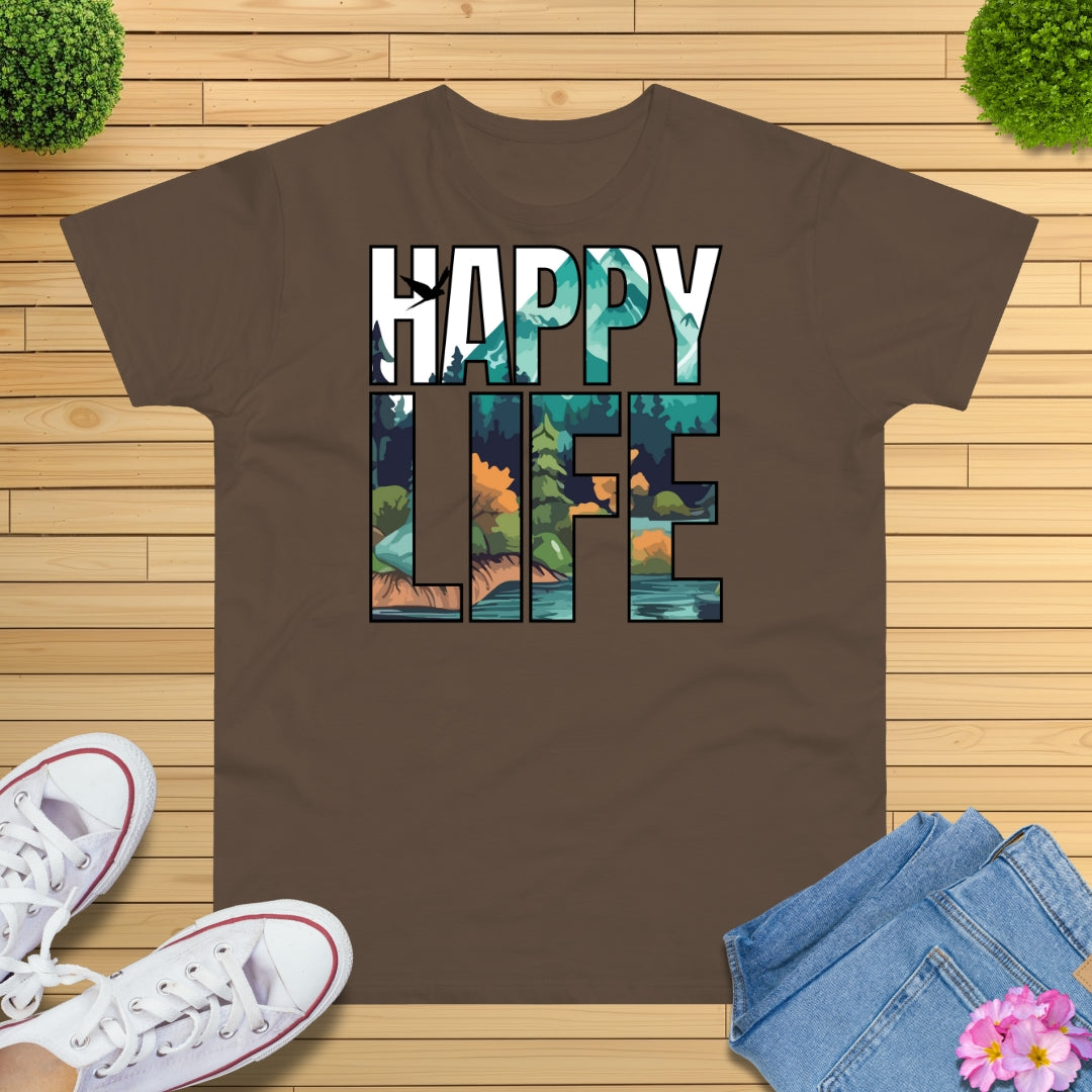 Happy Life Berg T-Shirt