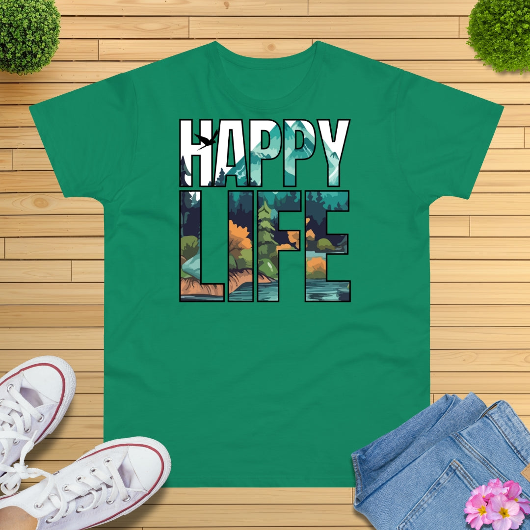 Happy Life Berg T-Shirt