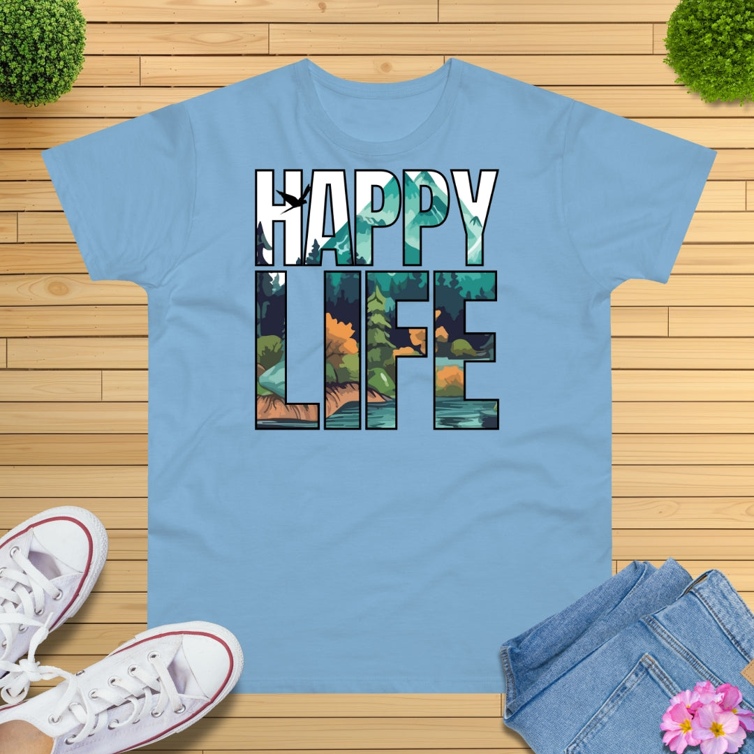 Happy Life Berg T-Shirt