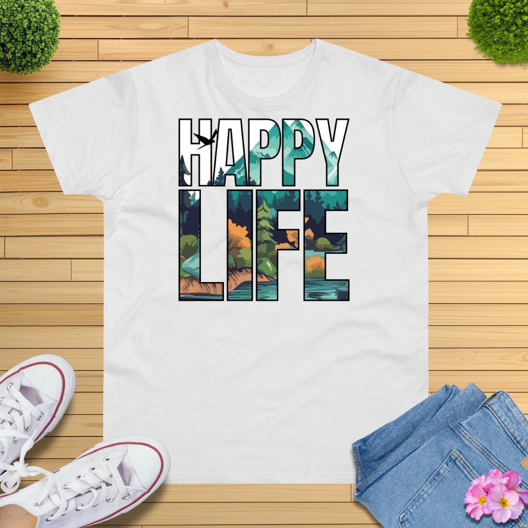 Happy Life Berg T-Shirt