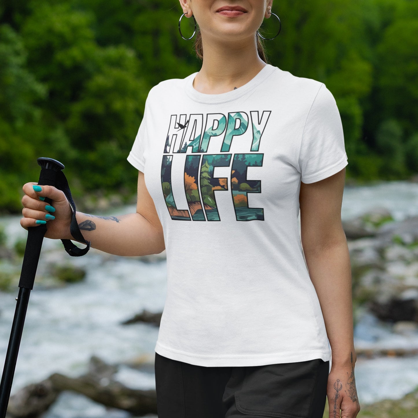 Happy Life Berg T-Shirt