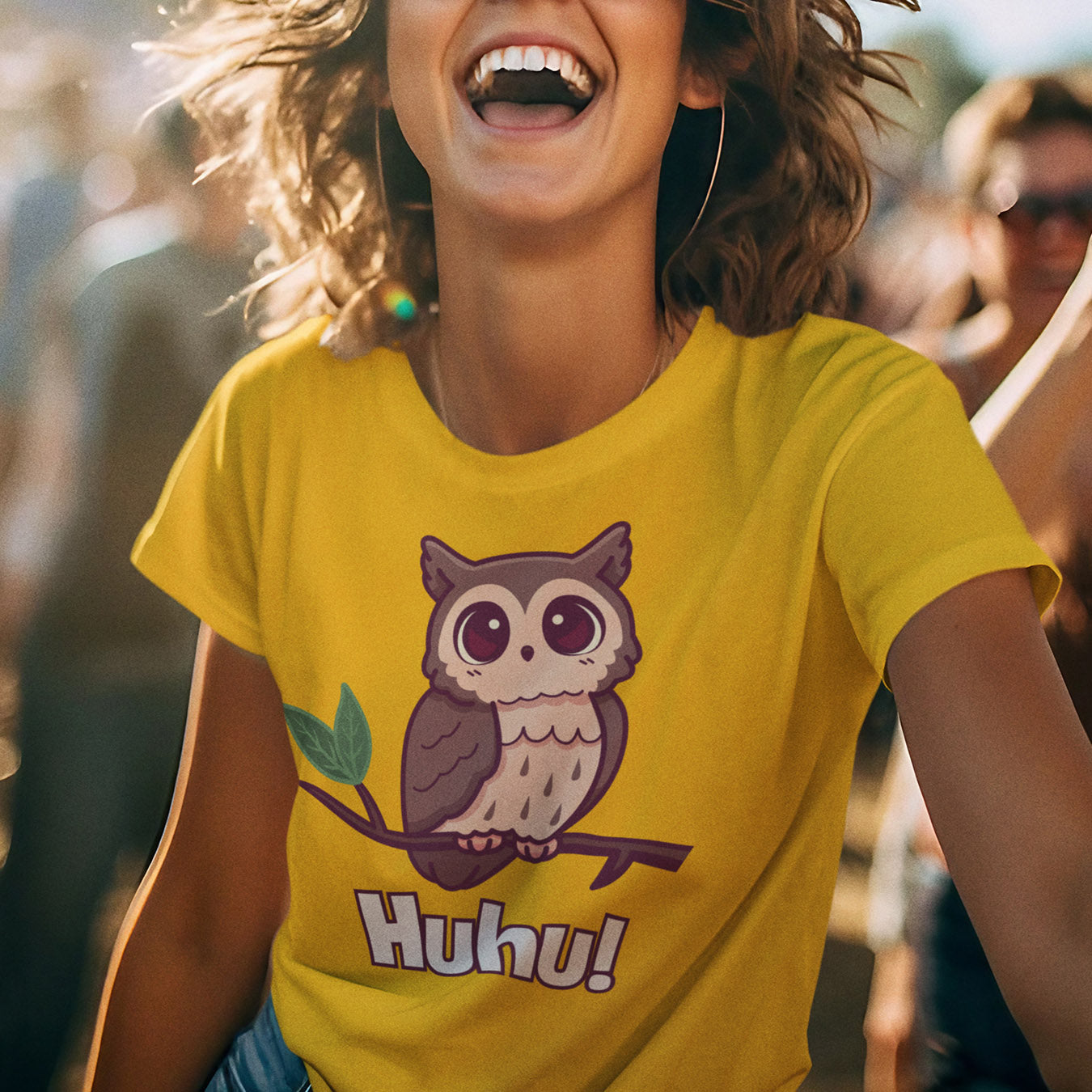 Eule Huhu! T-Shirt