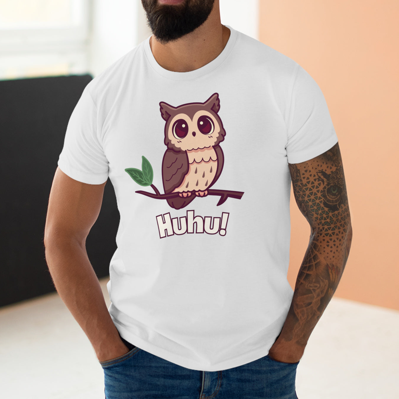 Eule Huhu! T-Shirt