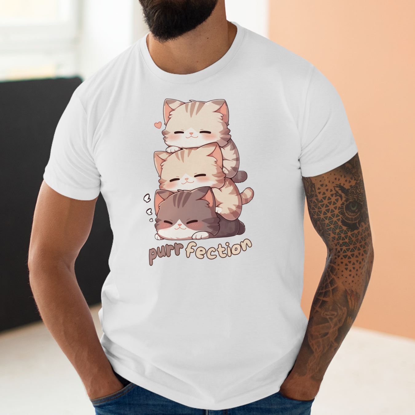 Purrfection Katzen T-Shirt