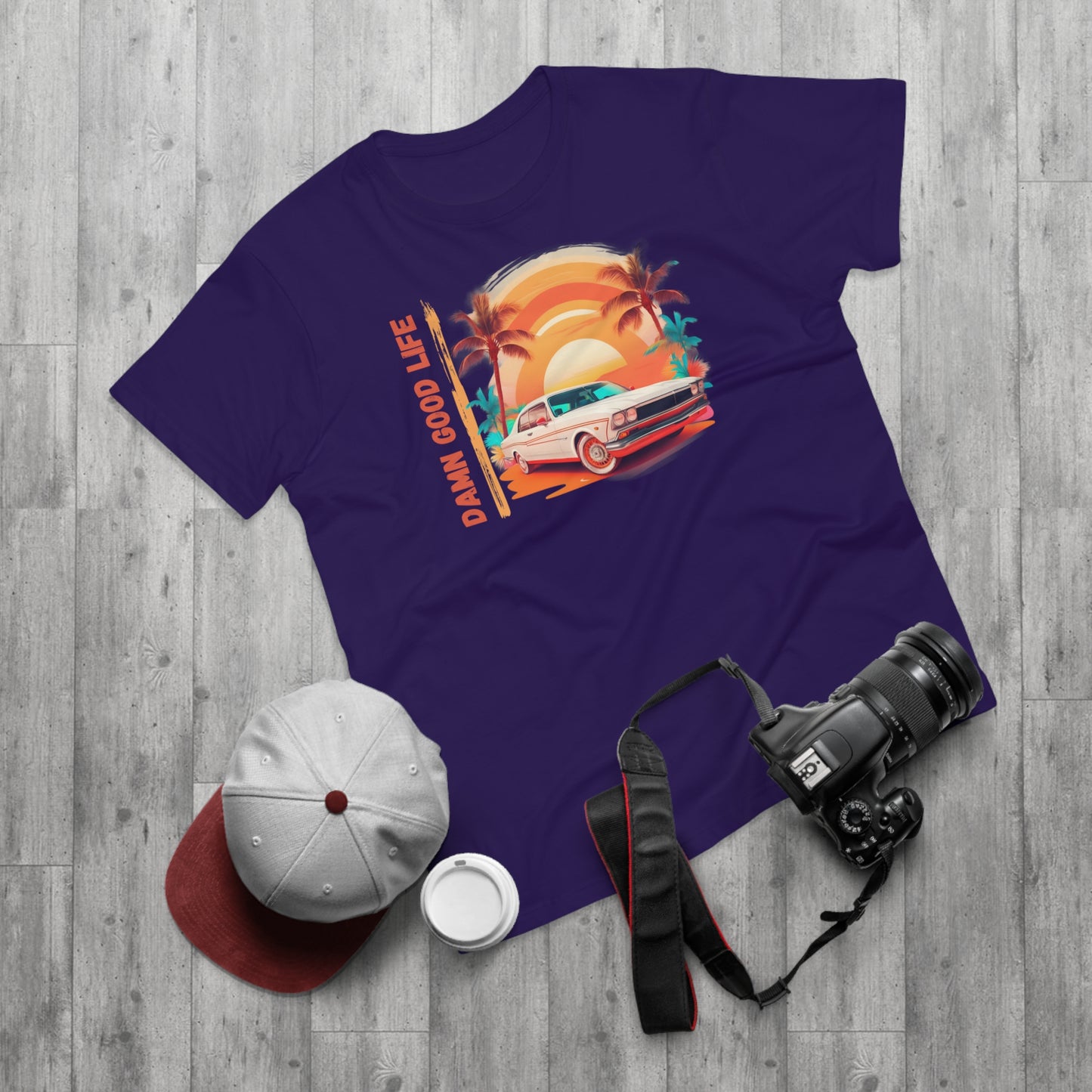 Damn Good Life Oldtimer T-Shirt