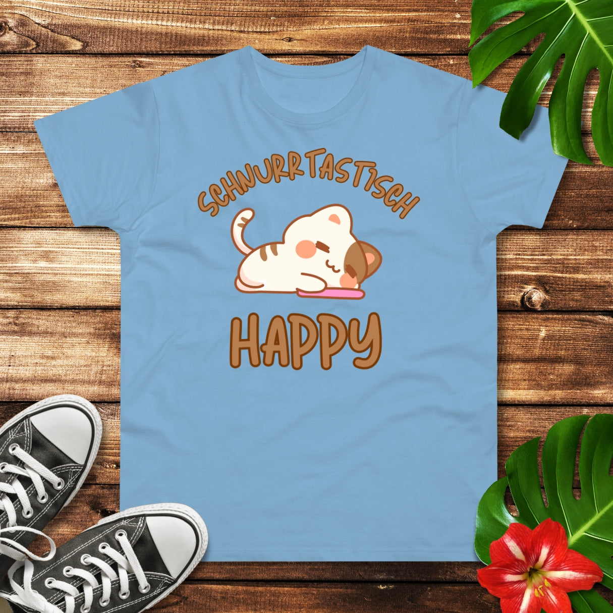 Happy Katze T-Shirt