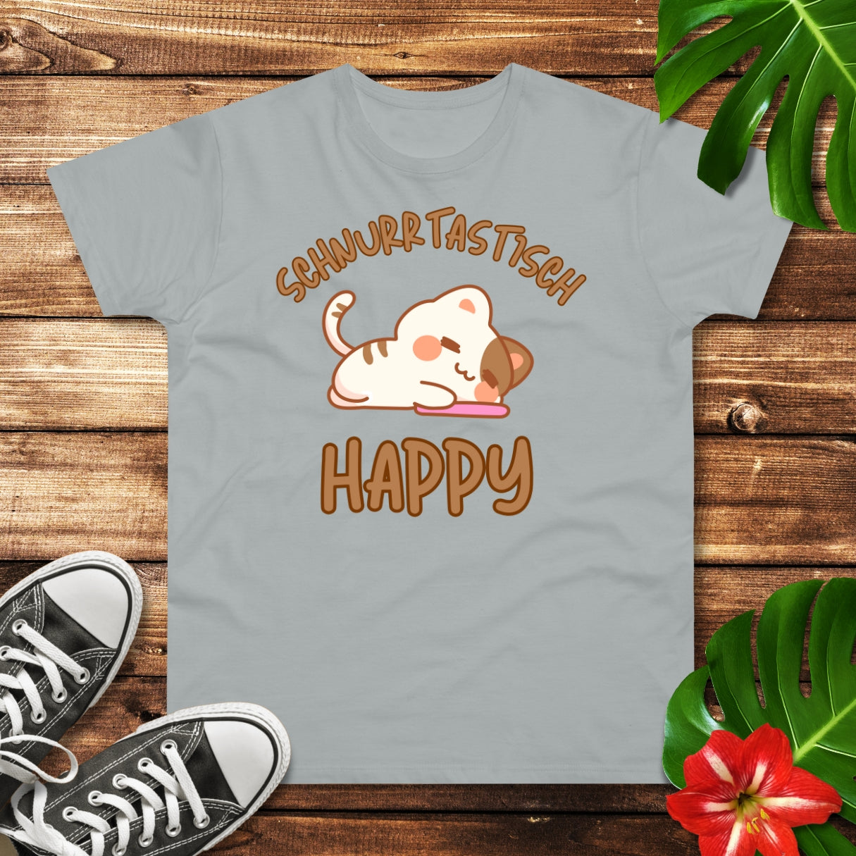 Happy Katze T-Shirt