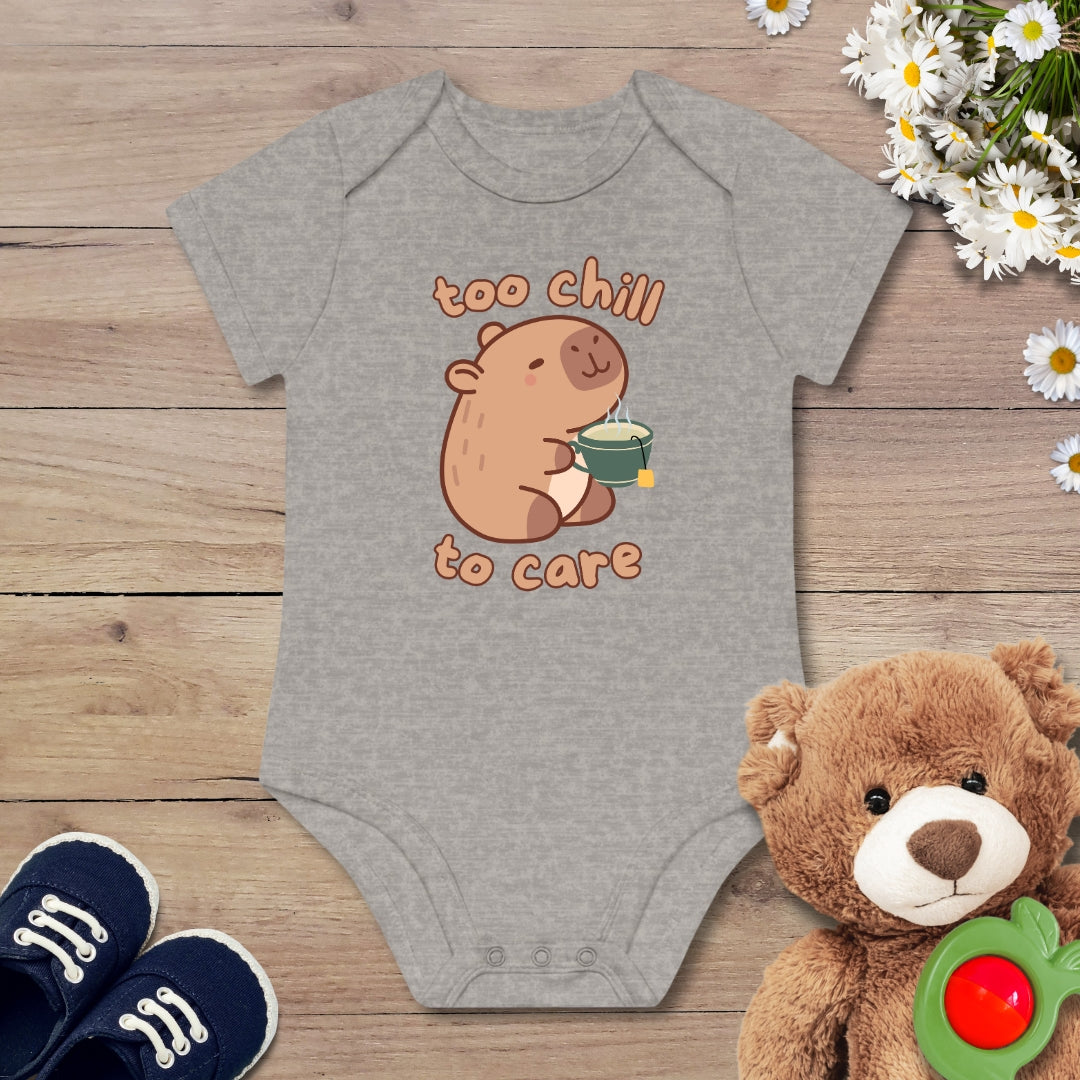 Capybara mit Tee Kurzarm Body
