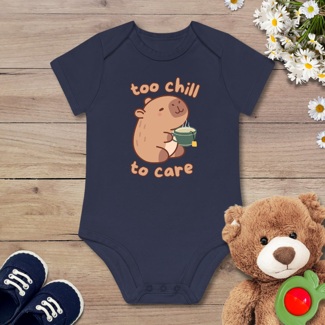 Capybara mit Tee Kurzarm Body