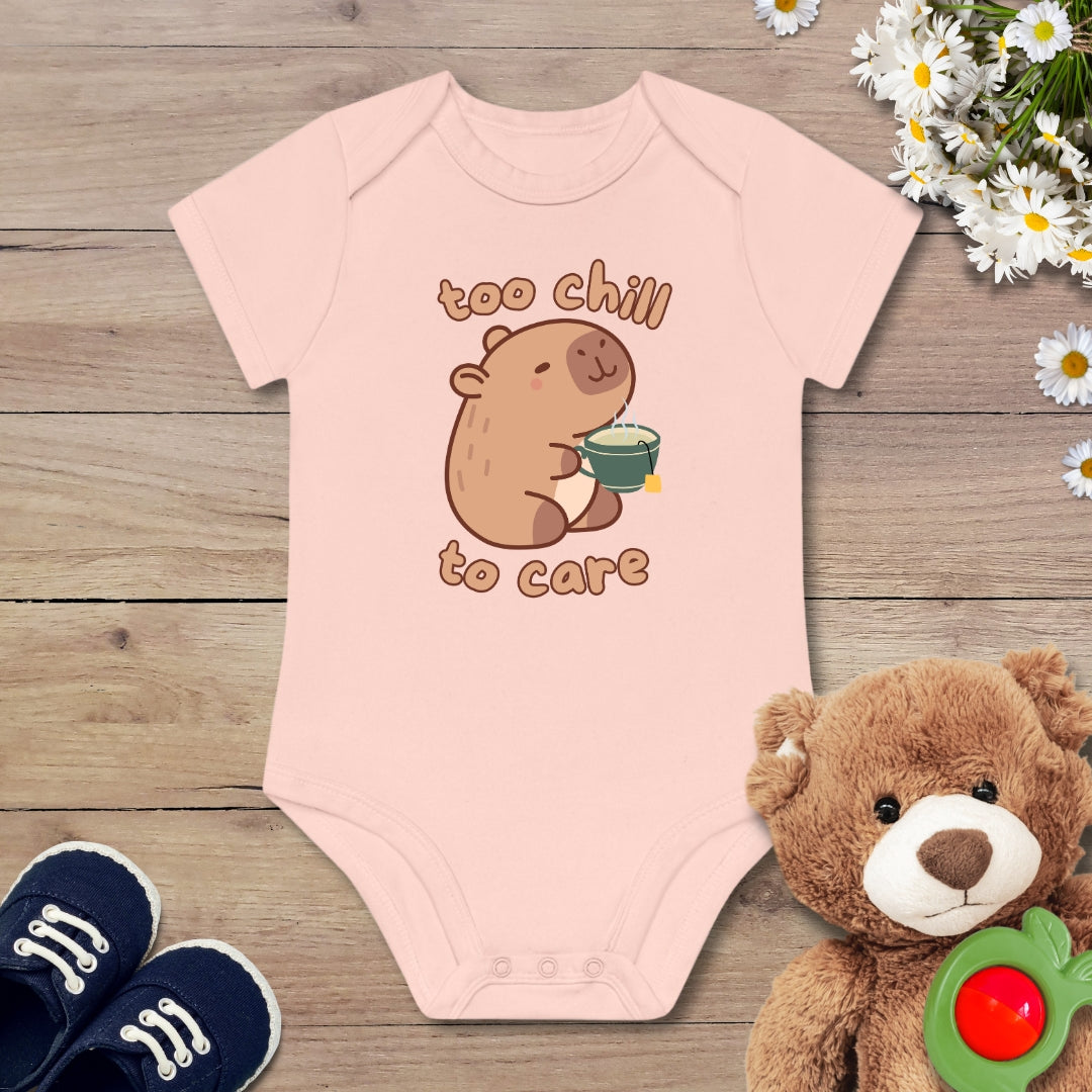 Capybara mit Tee Kurzarm Body