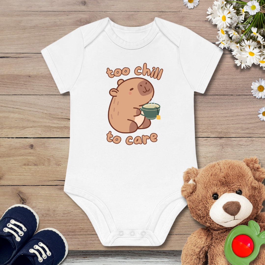 Capybara mit Tee Kurzarm Body