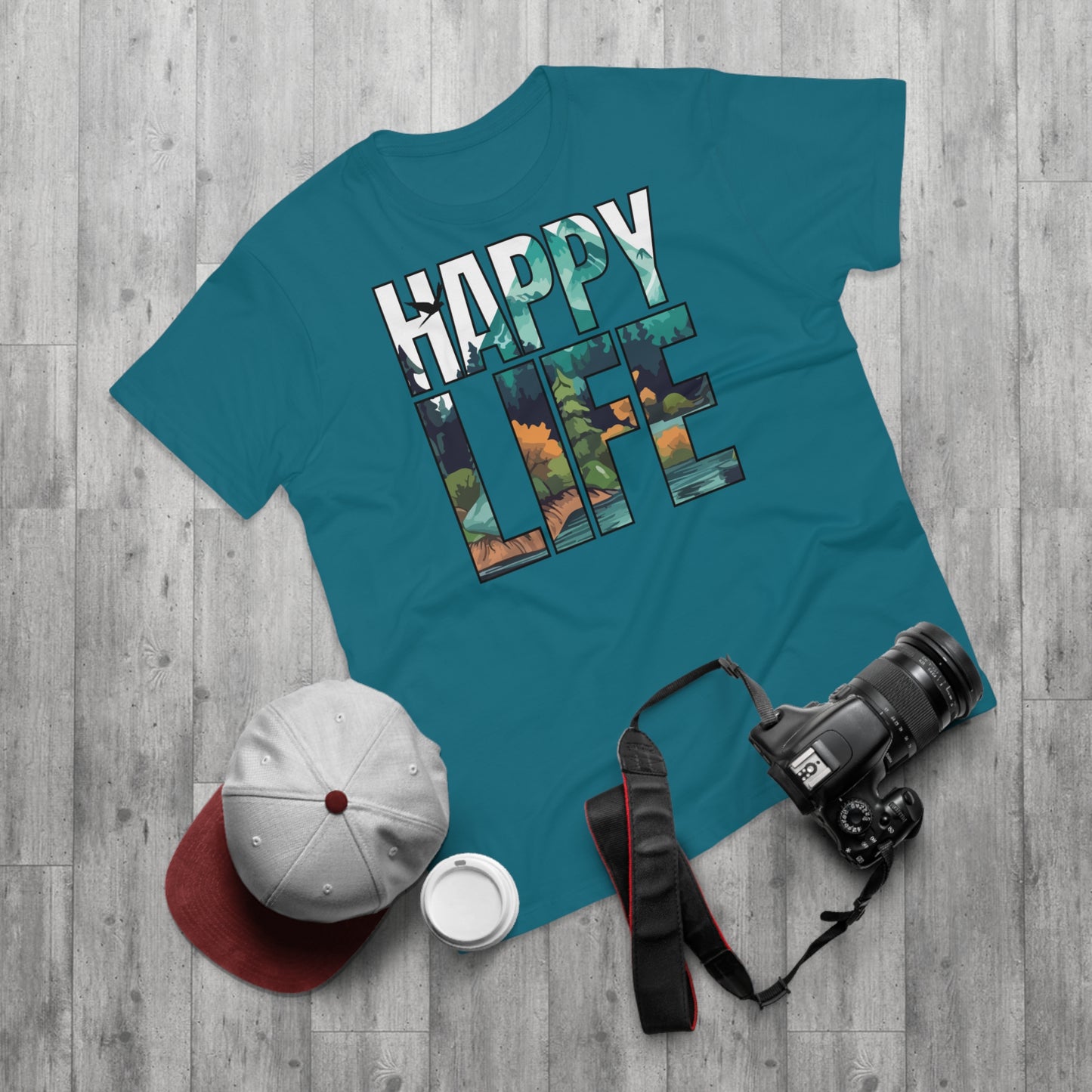 Happy Life Berg T-Shirt