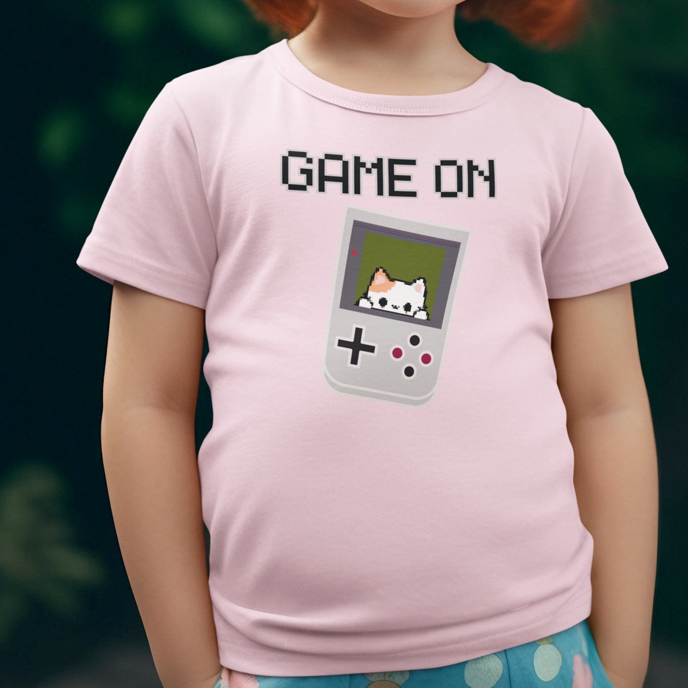 Game On Kitten Kinder T-Shirt