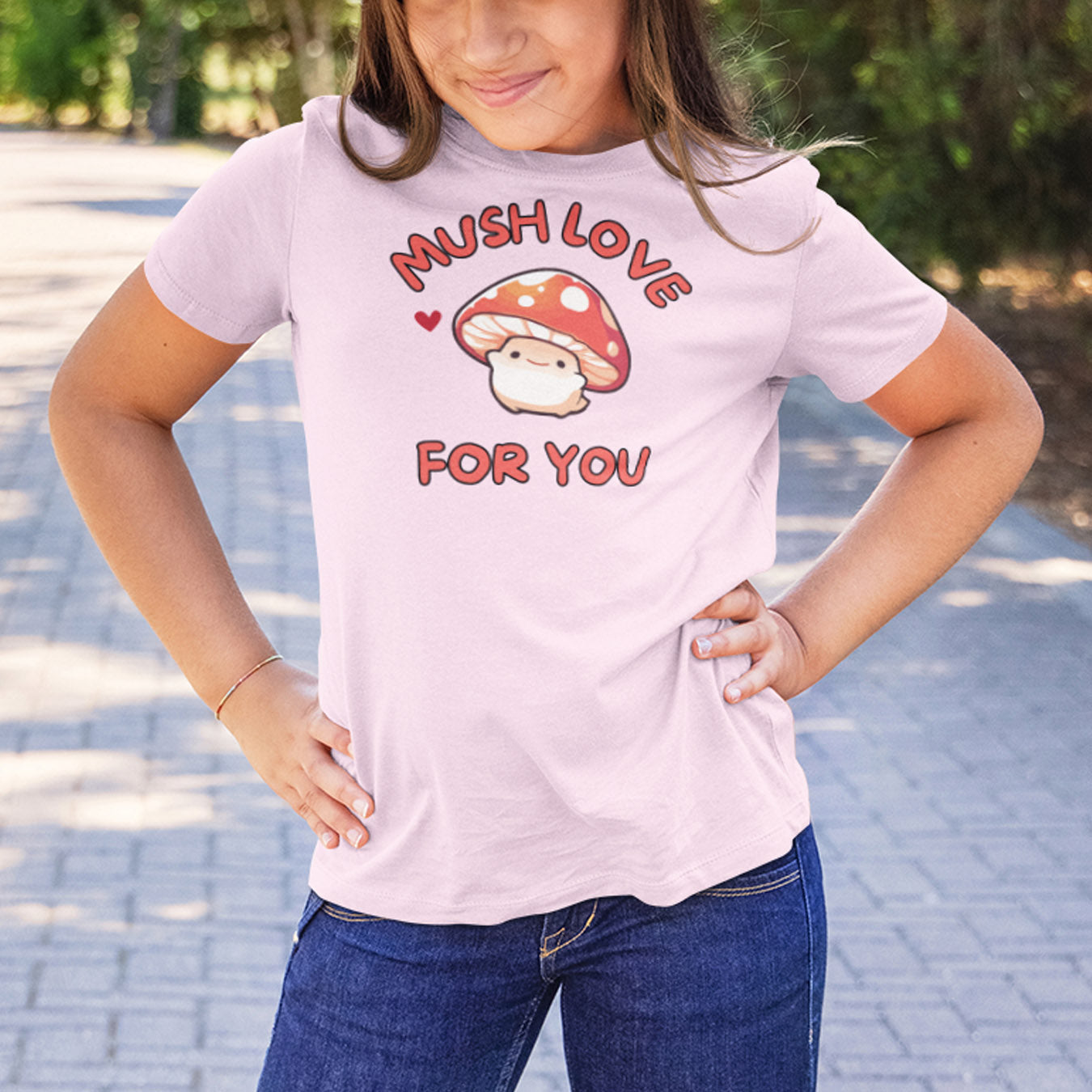 Pilz love Kinder T-Shirt