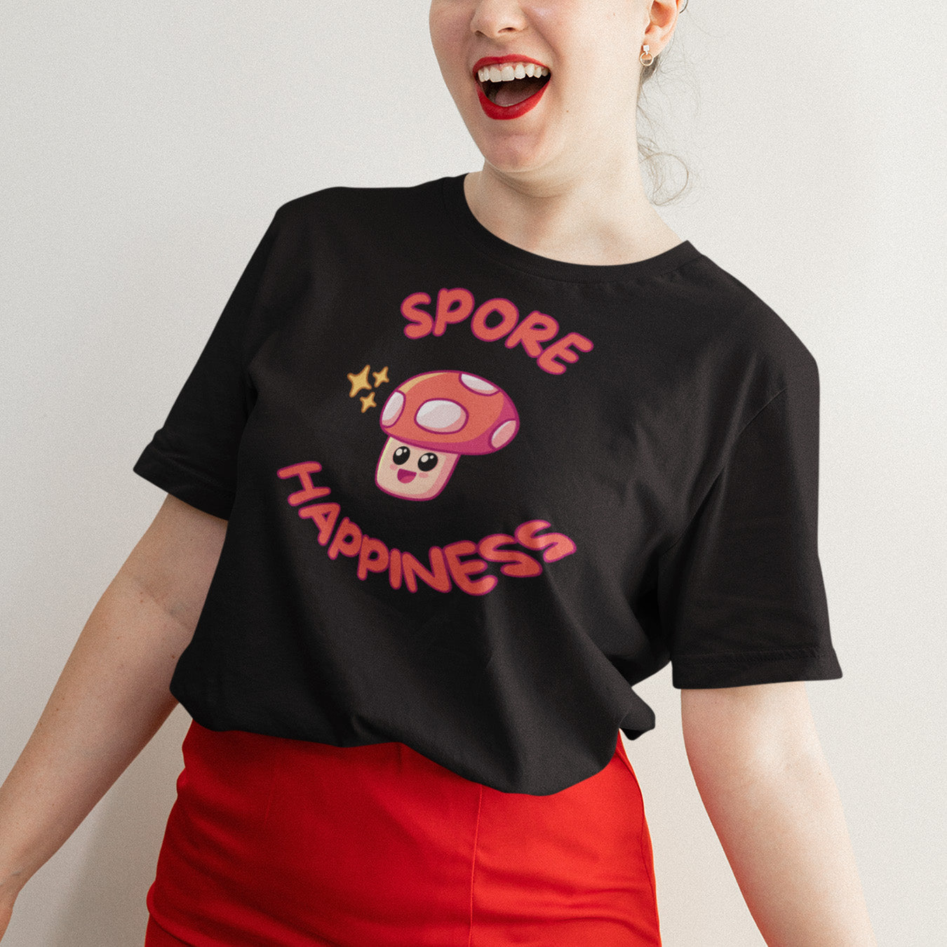 Pilz spore happiness T-Shirt