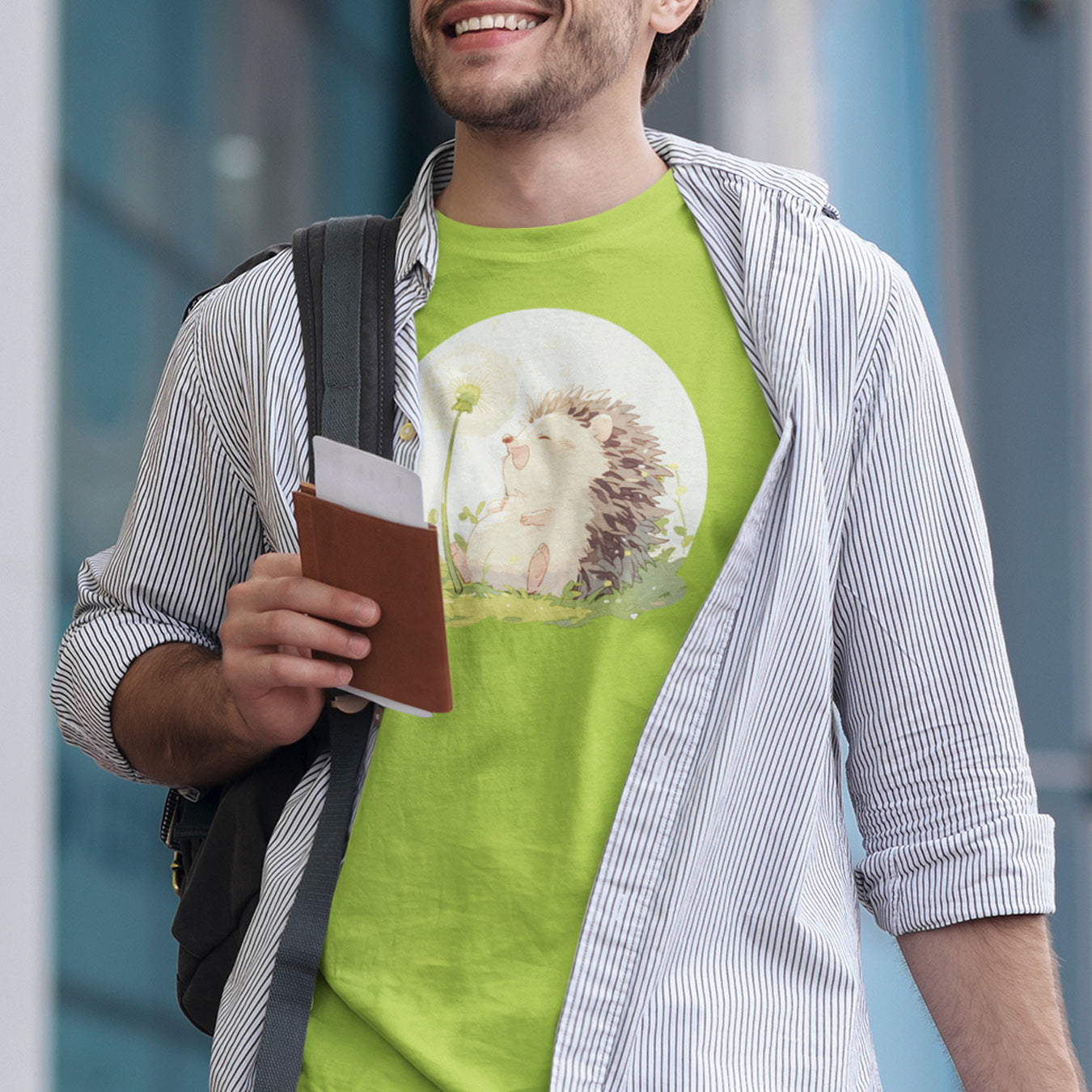 Happy Igel Pusteblume T-Shirt