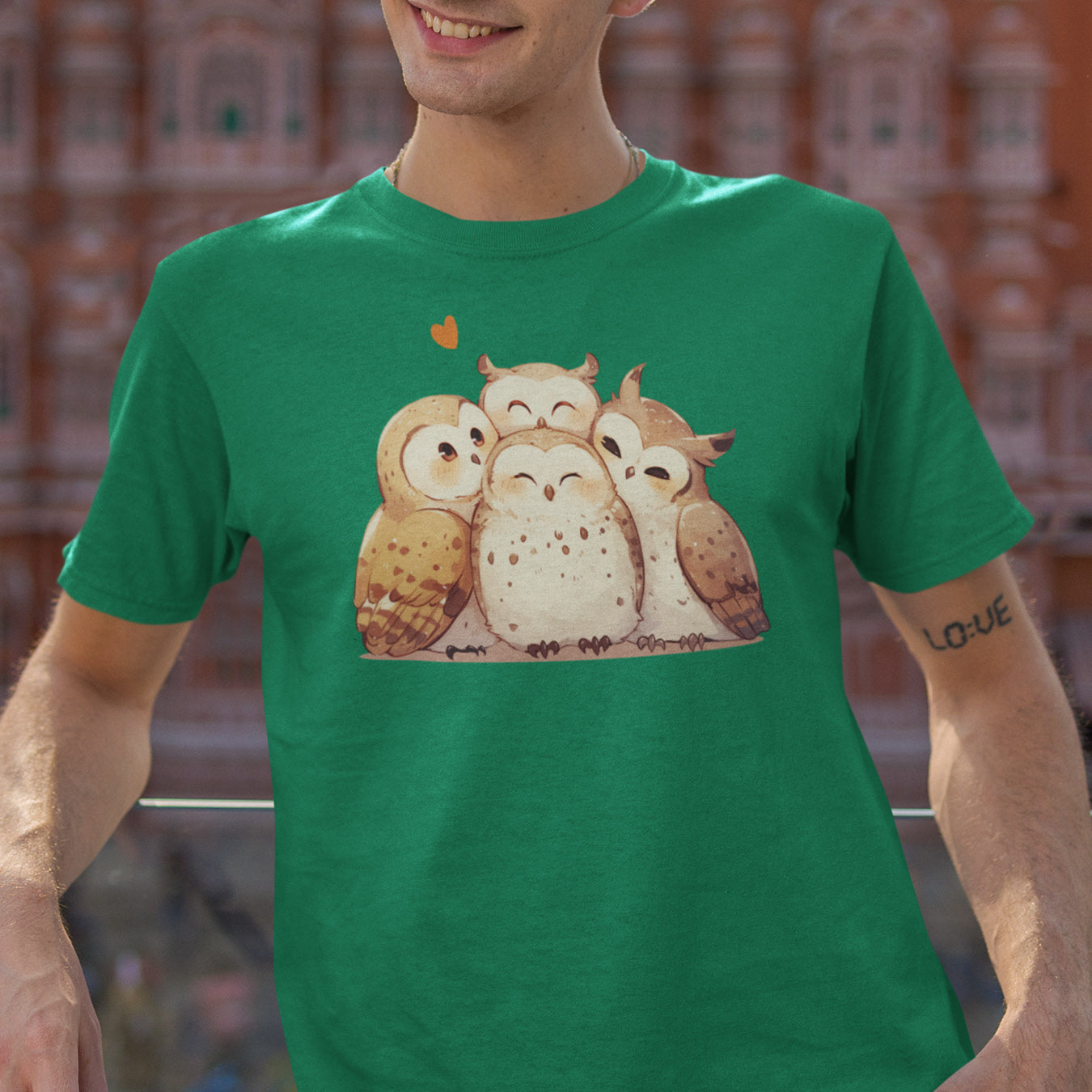 Kuschel Eulen T-Shirt