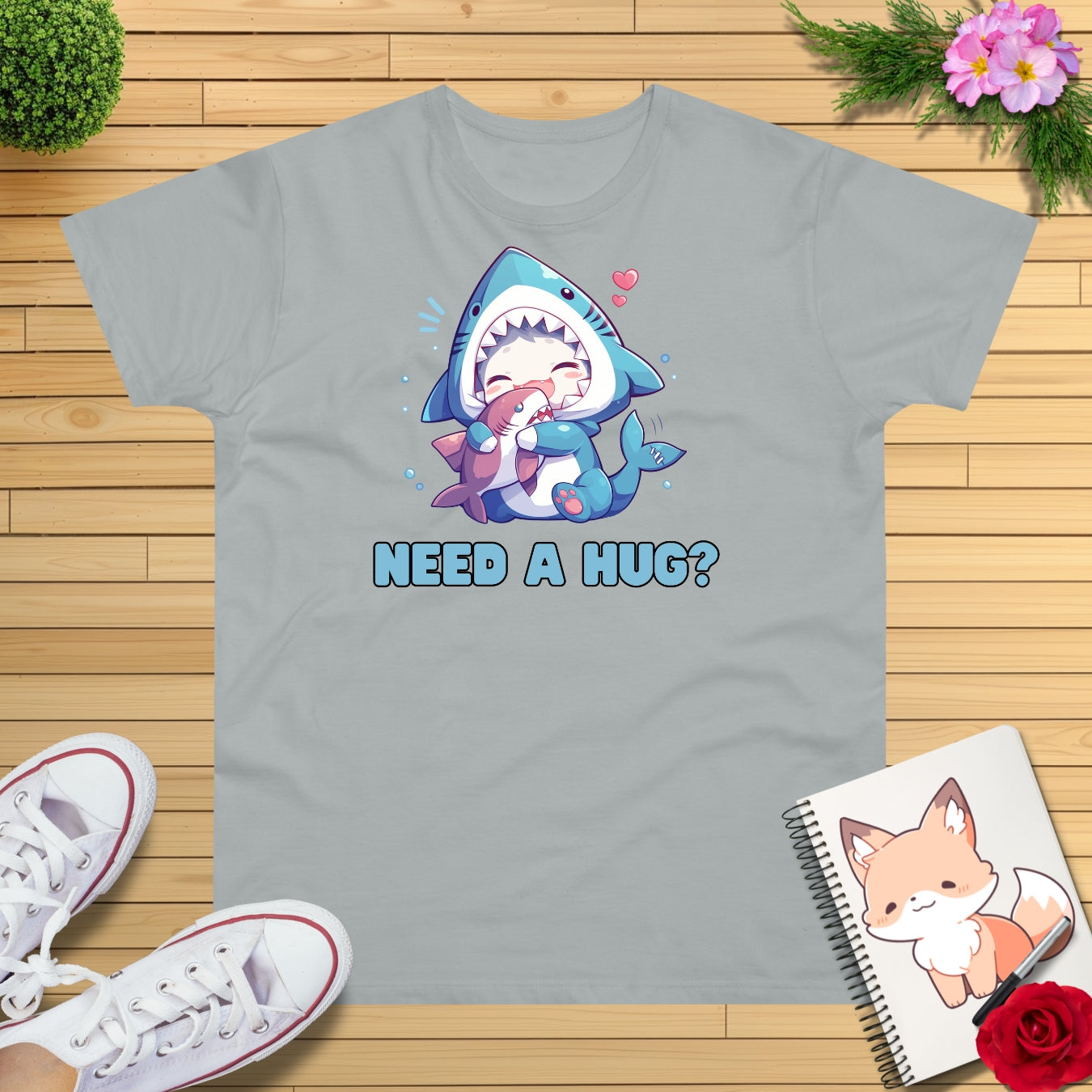 Katzenhai need a hug T-Shirt