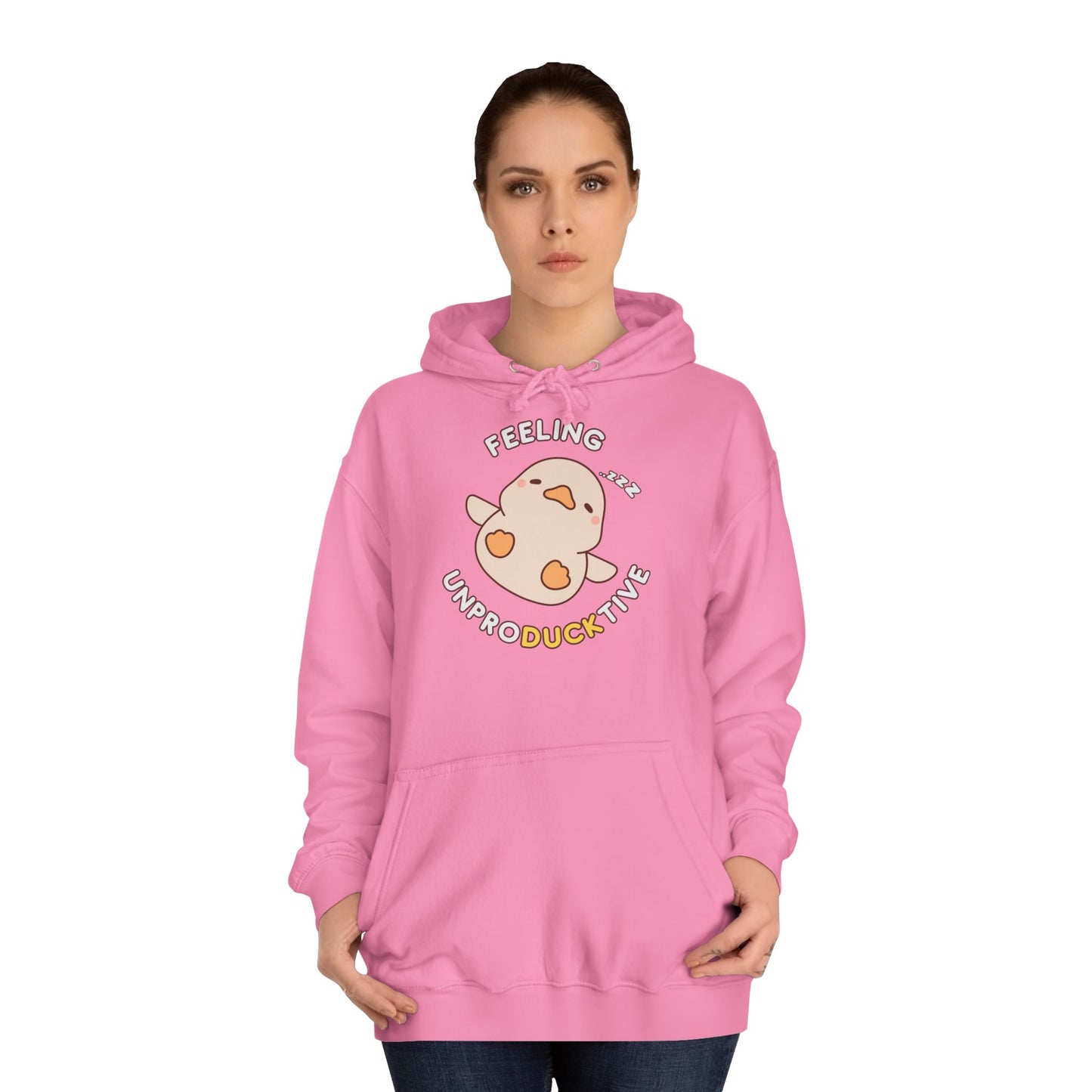 Duck feeling unproducktive Hoodie