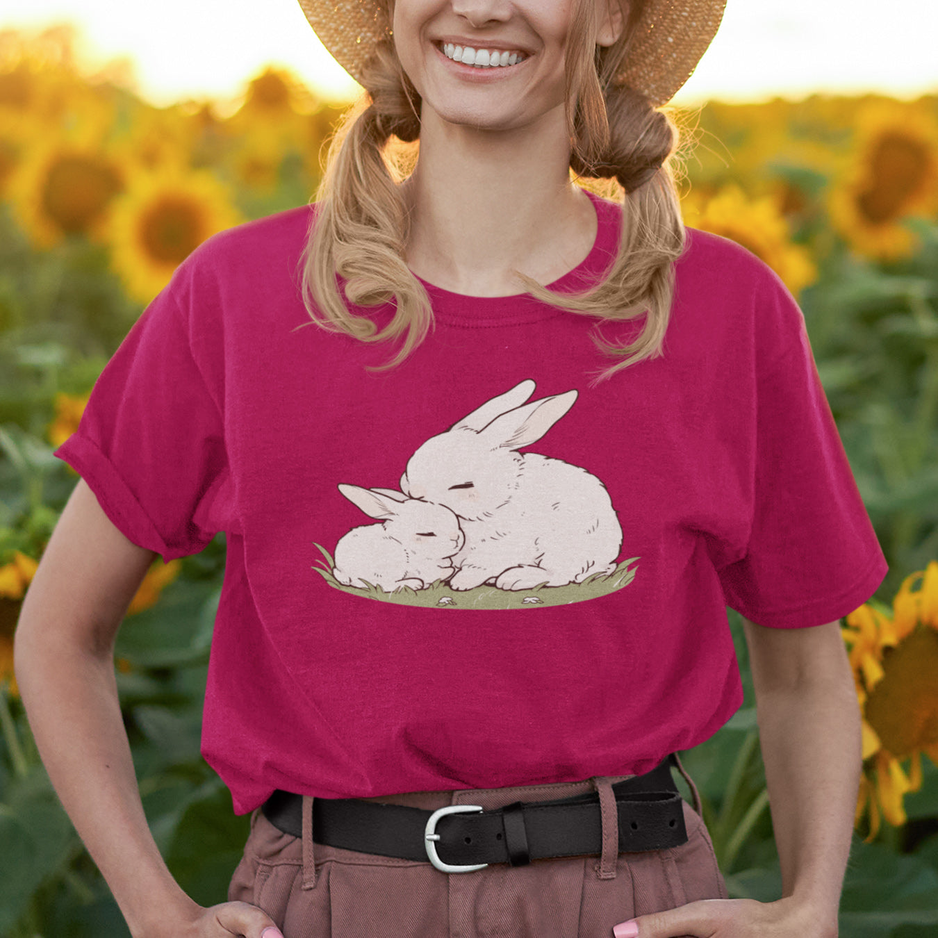 Kuschel Hasen T-Shirt
