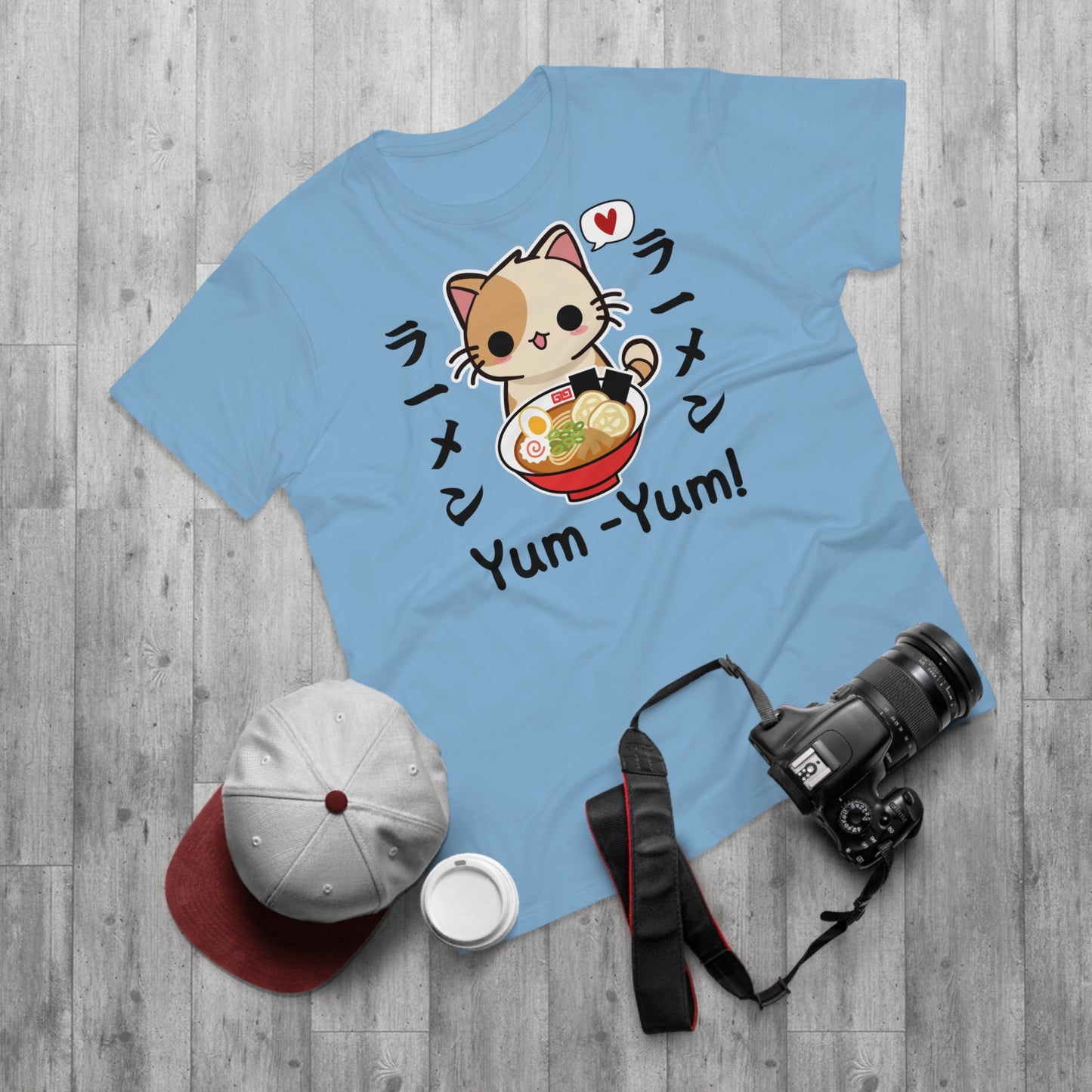 Kawaii Ramen Katze T-Shirt