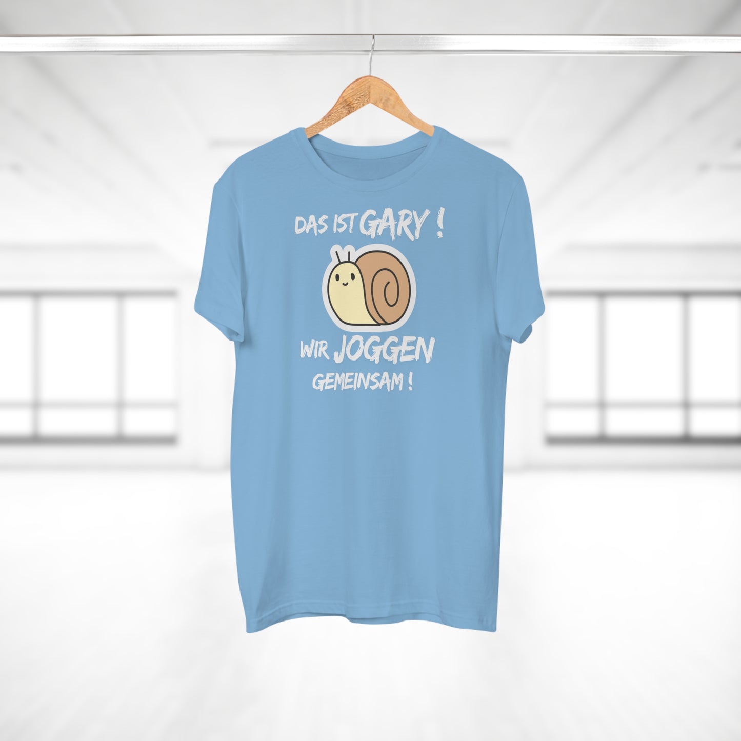 Lustiges Schnecke Joggen T-Shirt
