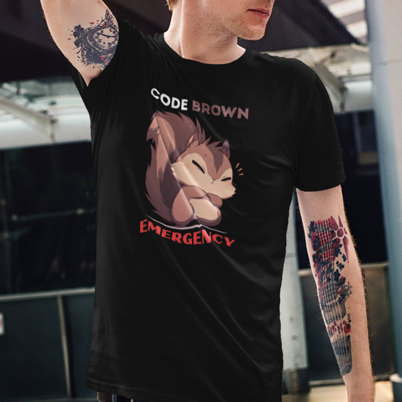 Code Brown Eichhörnchen T-Shirt