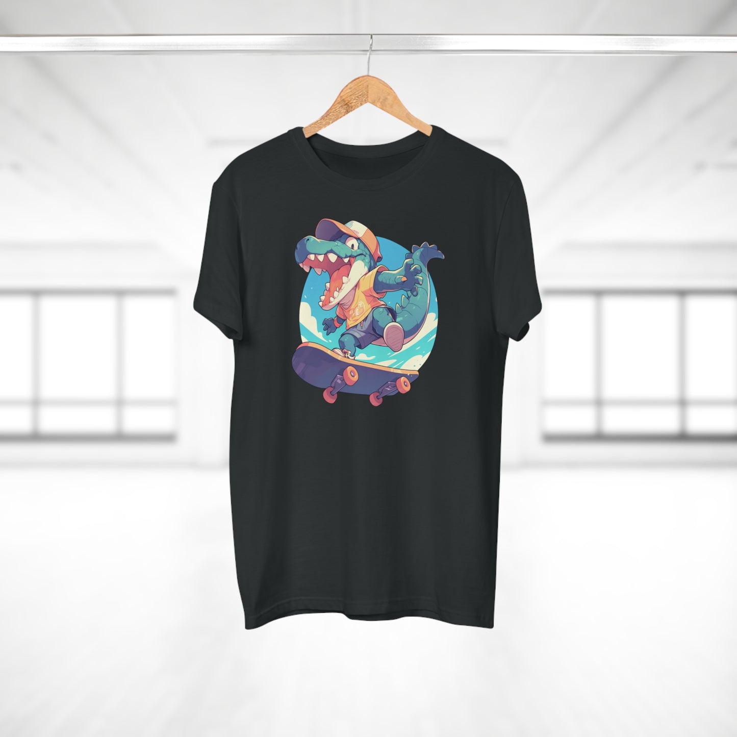 Skateboard Krokodil jump T-Shirt