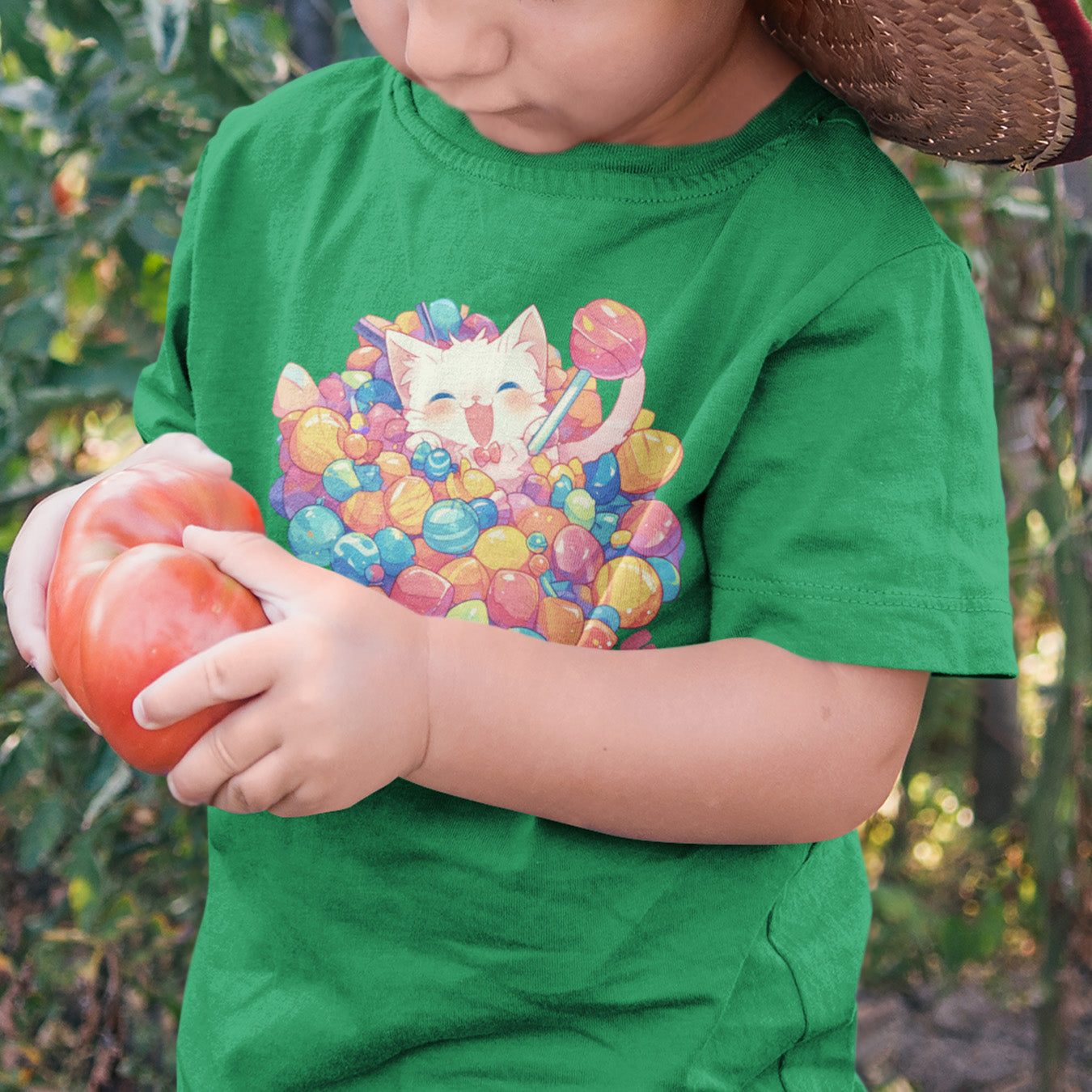 Naschkatze Kinder T-Shirt